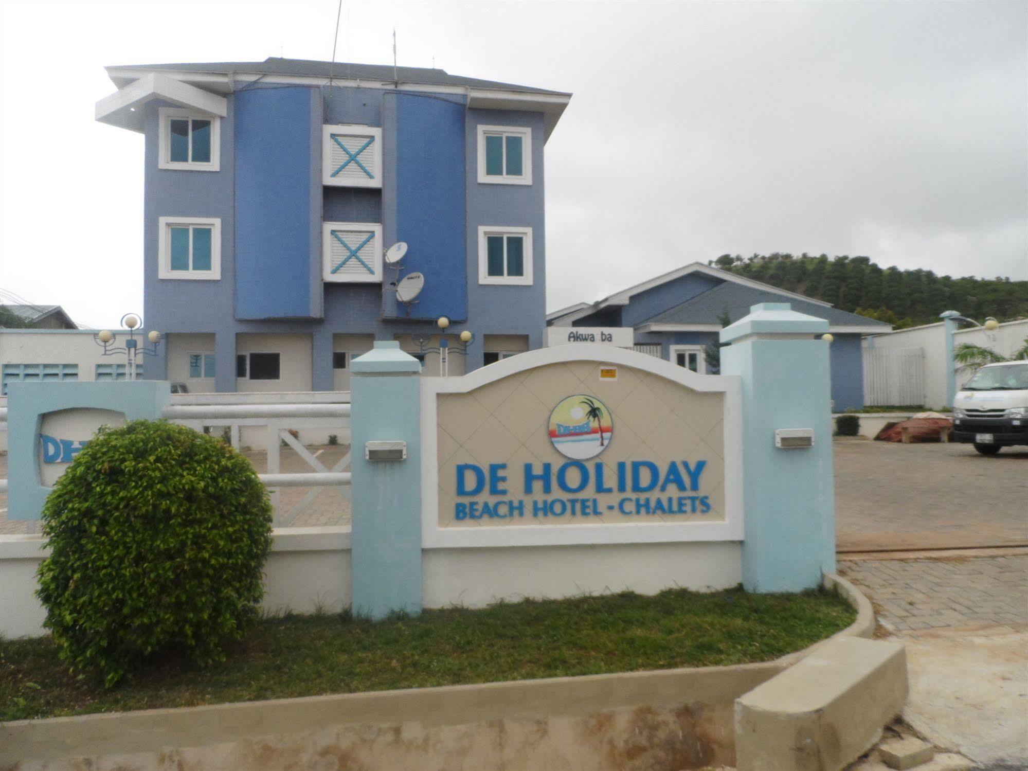De Holiday Beach Hotel Kokrobite Luaran gambar